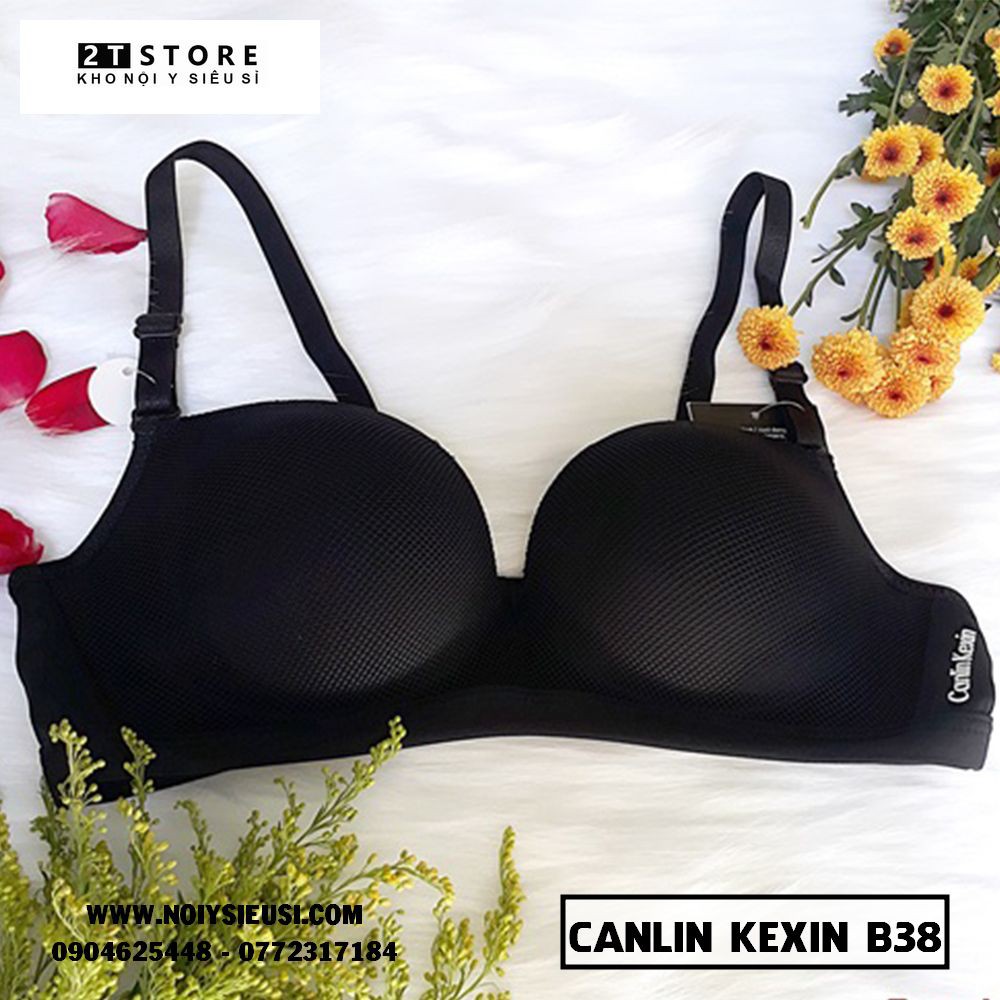 Áo nâng ngực Canlin Kexin ANB38 không gọng mouse dày siêu đẩy | 2T Store nội y siêu sỉ
