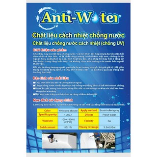 SƠN CHỐNG NÓNG CHỐNG NƯỚC UV