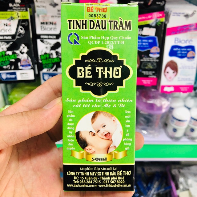 Tinh Dầu Tràm Bé Thơ 50ml Tinh Dầu Tràm Huế.