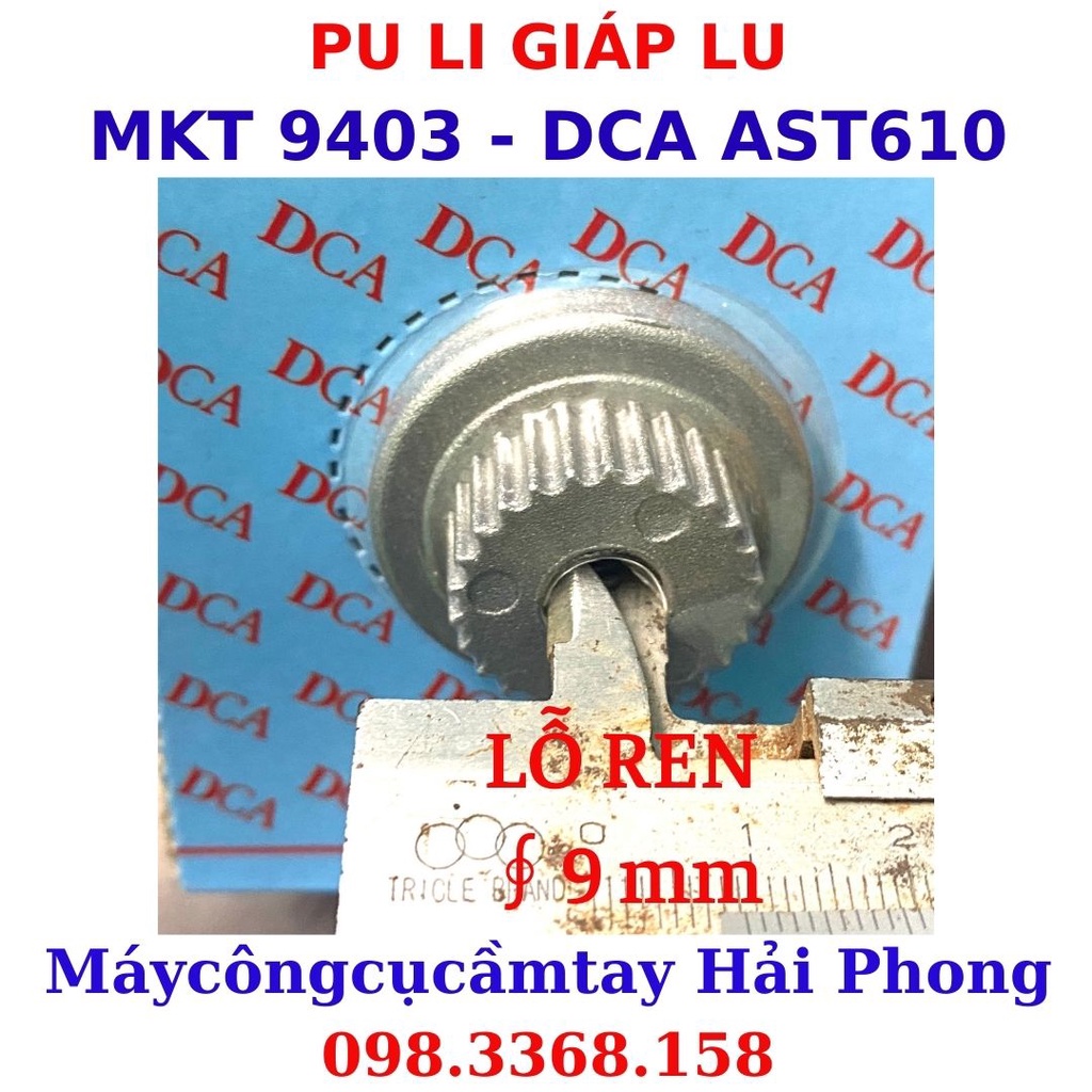 PU-LY máy Chà Nhám  MKT Mod.9403 / DCA  Mod.AST610 . Dây CO-ROA máy Chà Nhám số 351 - 352 - 354