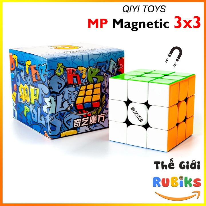 QiYi MP 3x3 Magnetic - Rubik 3x3x3 Nam Châm Stickerless (Phiên bản tầm trung Tornado V2 M)