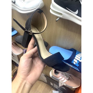 [SALE KHỦNG]Sandal nỉ bít gót 7cm VNXK
