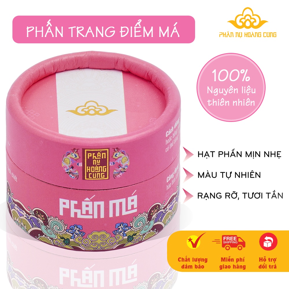 Phấn Má Hồng, Phấn Má Cam Phấn Nụ Hoàng Cung Trọng Lượng 25g