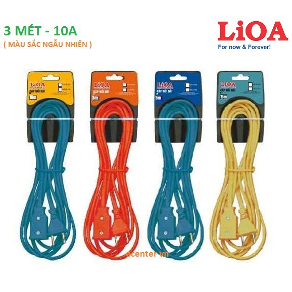 Cáp nối dài LIOA C3-2-10A ( 3m dây ) – Màu ngẫu nhiên