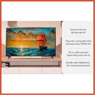 Smart tivi lg 4k 55 inch 55up7550ptc