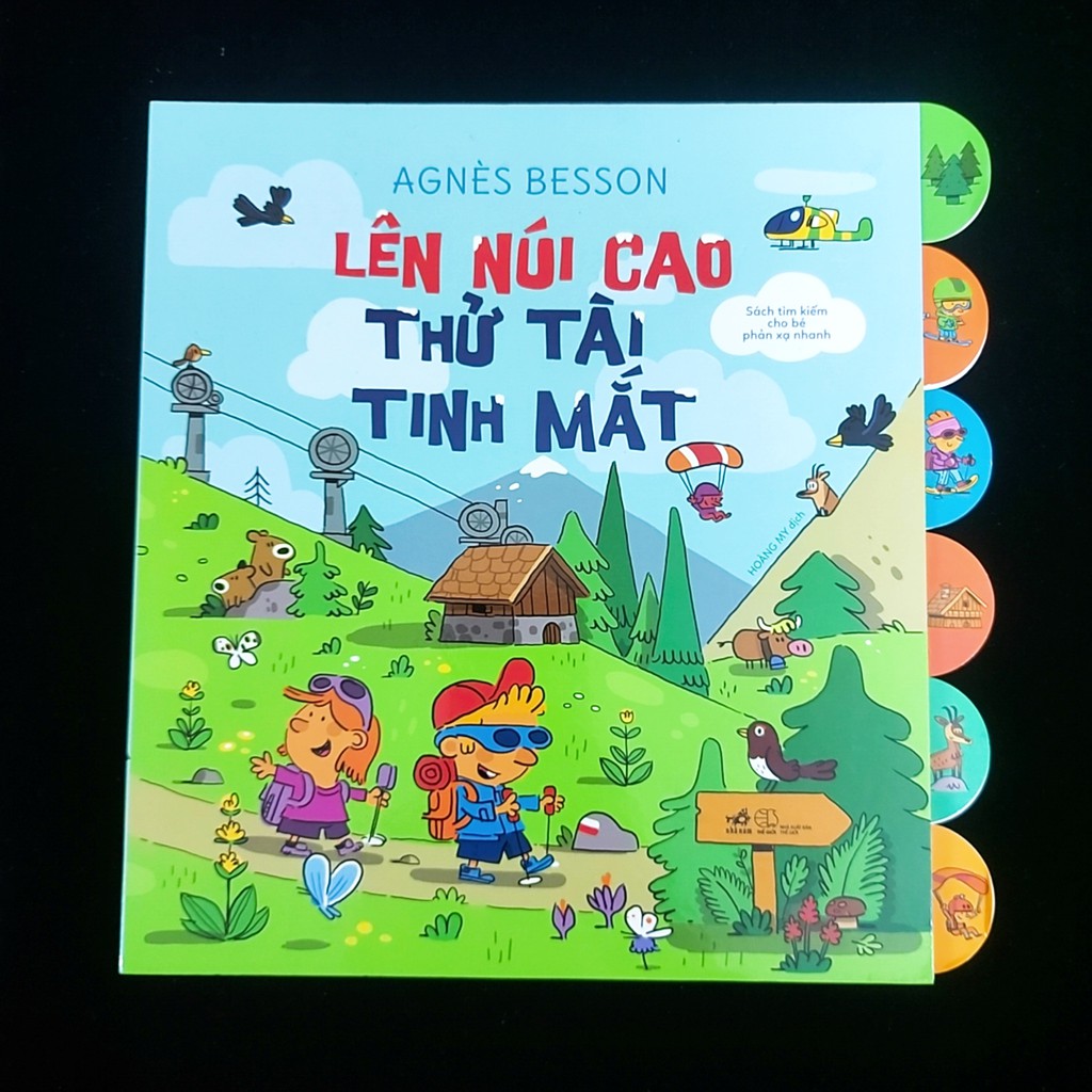 Sách - lên núi cao thử tài tinh mắt