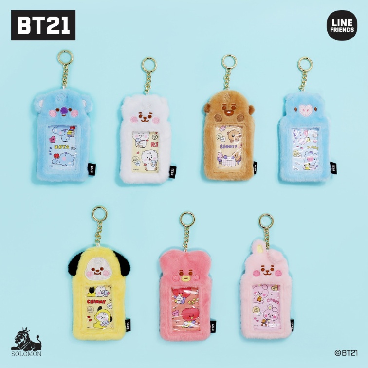Bt21 Chủ Thẻ Ảnh Chính Thức Mềm Mại Ver 2