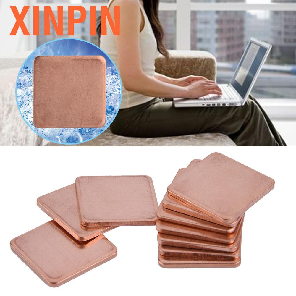 Set 10 Tấm Đồng Làm Mát Cpu Máy Tính 20x20mm | WebRaoVat - webraovat.net.vn