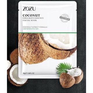 Mặt nạ dưỡng ẩm mask trái cây ZOZU thiên nhiên, đu đủ, bơ, lựu, dừa ZoZu dưỡng ẩm trắng sáng da giảm lão hoá