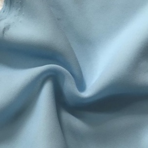Vải Voan Chiffon Xanh Trời Đậm Mềm Mịn, Rũ - Co Giãn Nhẹ - May Áo Dài, Đầm, Áo Kiểu, làm lót - Khổ 1m55