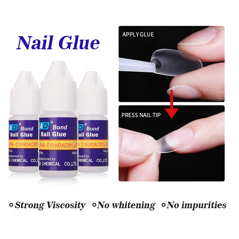 Born Pretty Keo dán móng tay Nail Glue 3ml