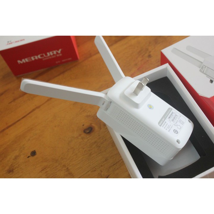 Bảo hành 12 tháng Bộ Kích Sóng Wifi 2 Râu Mercury