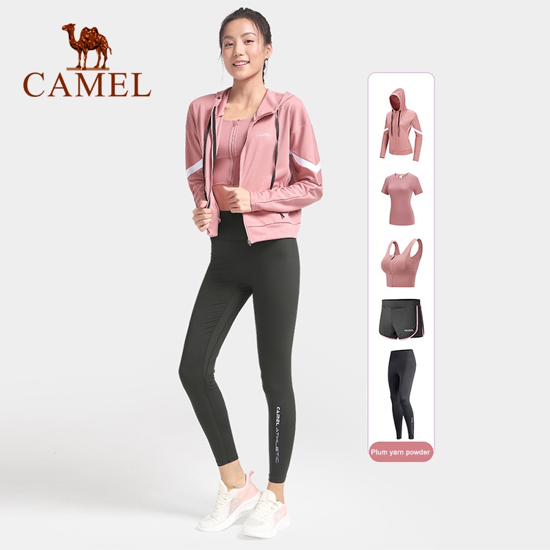 Set đồ thể thao tập yoga CAMEL chất liệu cao cấp nhanh khô