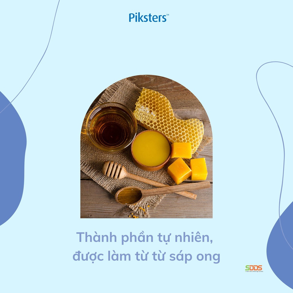 Sáp Chỉnh Nha Piksters SDDS- Bảo vệ răng nướu cho mắc cài sứ, kim loại...giúp giảm cọ sát, tránh tổn thương