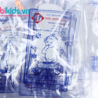 Gạc rơ lưỡi trẻ em Hải Sơn Pha (hộp 5c)