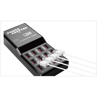 Sạc điện thoại 5V - 12 cổng USB (4 cổng 3.5A, 4 cổng 2.5A, 4 cổng 1.5A)