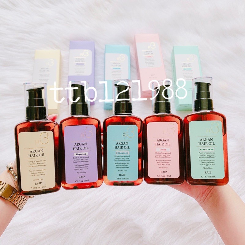 Dầu Dưỡng Tóc Argan Raip R3 Argan Hair Oil