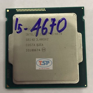 Cpu Intel core i5-4670 bóc máy đẹp 95