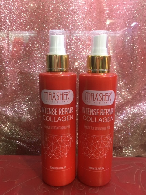 MAXSHER INTENSE REPAIR COLLAGEN sữa xịt dưỡng tóc 2 lớp | BigBuy360 - bigbuy360.vn