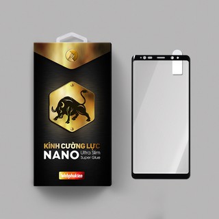 Cường lực Galaxy Note 8 hiệu Webphukien Full viền màu