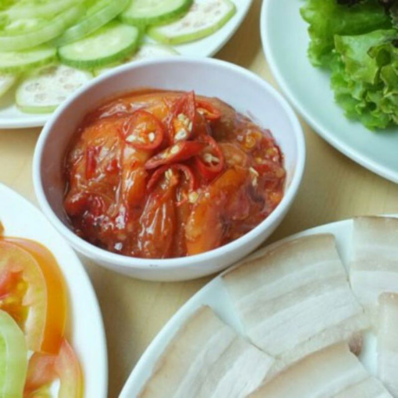 MẮM TÔM CHUA DÌ CẨN ĐÀ NẴNG CHÍNH GỐC HŨ 500GR | BigBuy360 - bigbuy360.vn