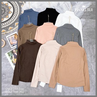 Áo thun giữ nhiệt cổ 2p free size