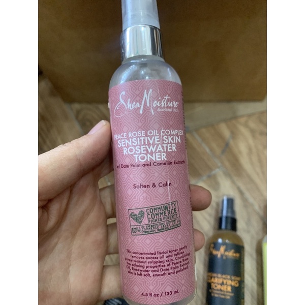 Toner Nước hoa hồng Shea moisture