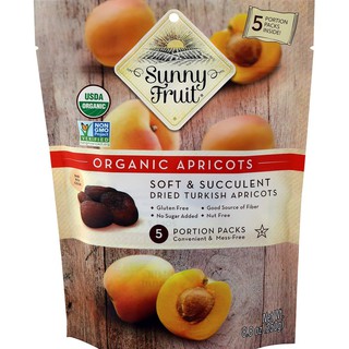 Mơ sấy dẻo hữu cơ Sunny Fruit organic apricots