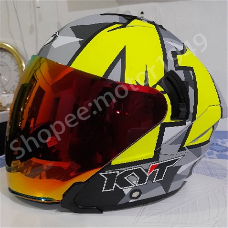 Kyt NFJ Sẵn Sàng! Kính Chắn Gió Gắn Mũ Bảo Hiểm Xe Máy