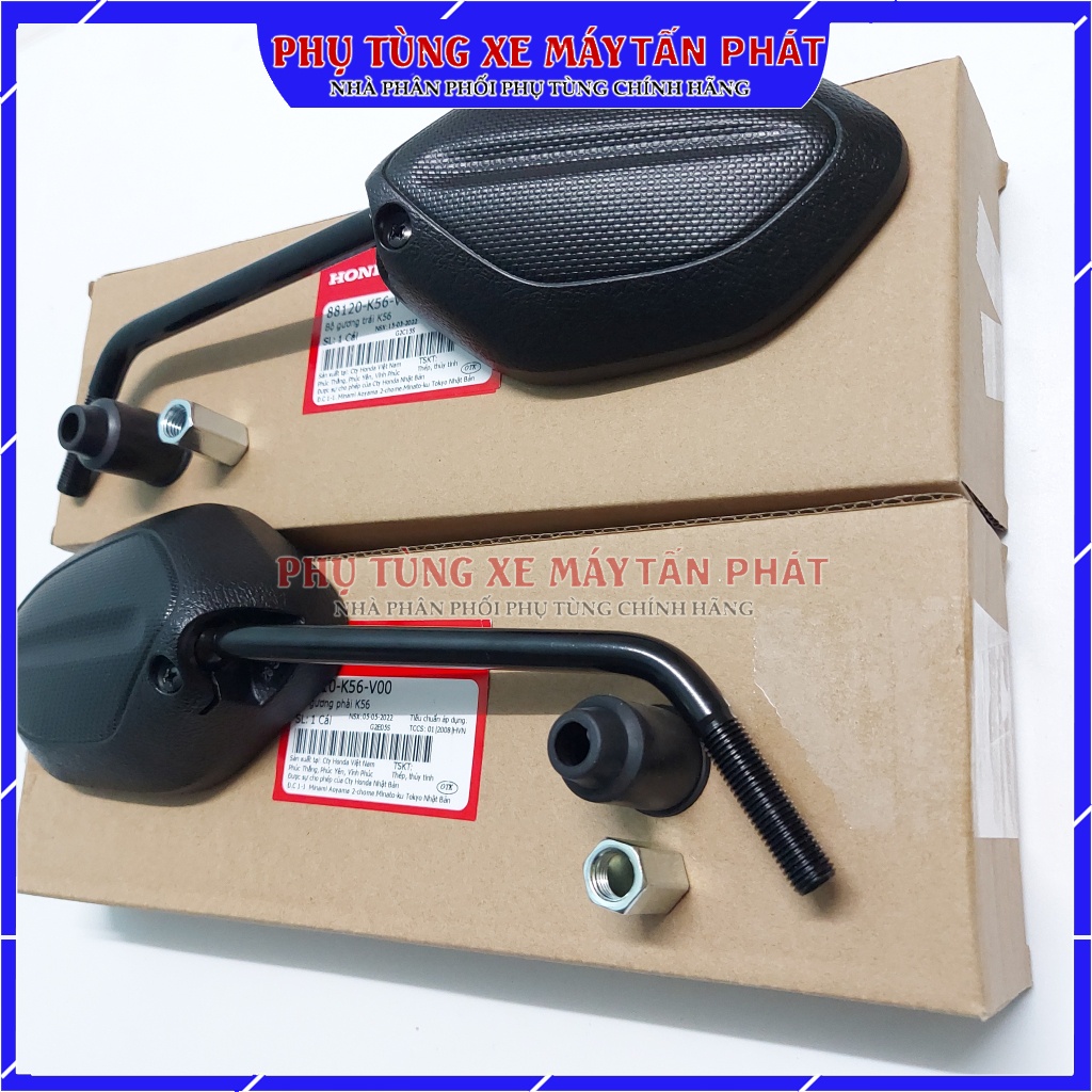 Cặp Kính Zin Xe Máy Winner v1 v2 v3 / Winner X  Chính Hãng Honda