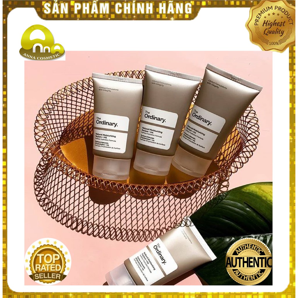 [TOP 1 SHOPEE] Cách Làm Trắng Da Bằng Kem Dưỡng Trắng The Ordinary Natural Moisturizing HA, Mỹ Phẩm Nhập Khẩu, Dưỡng Ẩm