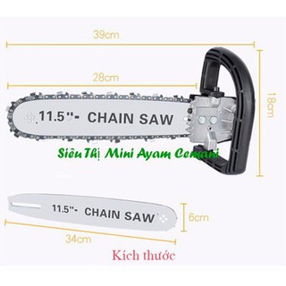 Lưỡi cưa gắn máy mài chain saw