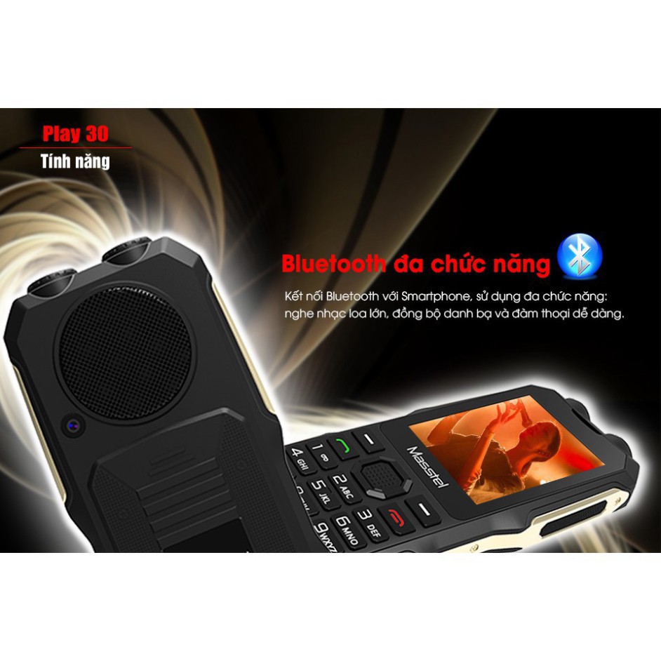 [ DEAL SỐC ] Điện Thoại Masstel Play 30 - Hàng Chính Hãng Hàng Chính Hãng FULL BOX | BigBuy360 - bigbuy360.vn