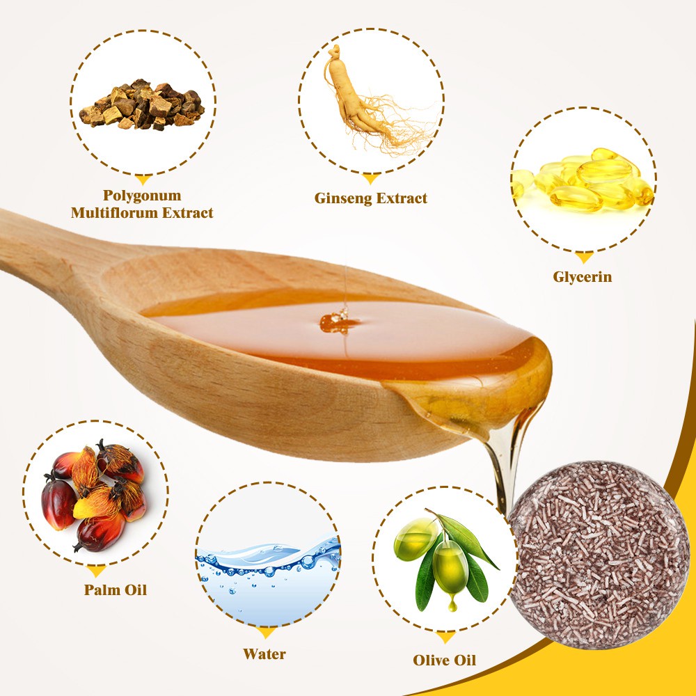 Xà phòng gội đầu 100% tinh chất thực vật nguyên chất chăm sóc tóc