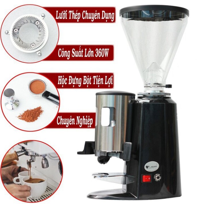 Máy xay cà phê chuyên nghiệp cao cấp nhãn hiệu L-Beans mã SD-900N Công suất lớn 360W - CHÍNH HÃNG