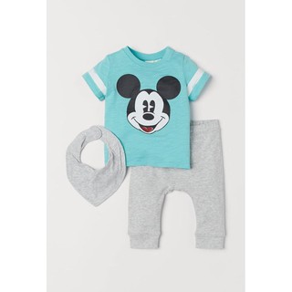 Set bộ micky xanh cho bé trai