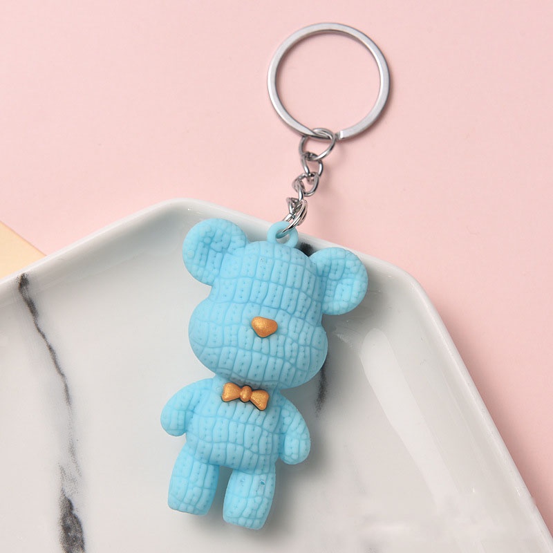 Móc khóa gấu Bear brick xinh MK39