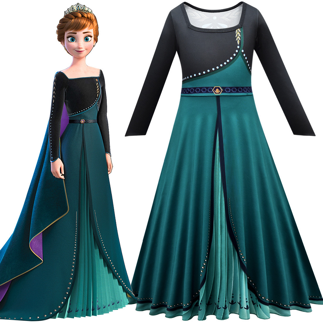 Đầm Công Chúa Anna Trong Phim Frozen 2