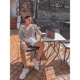Áo lưới nam đi biển
