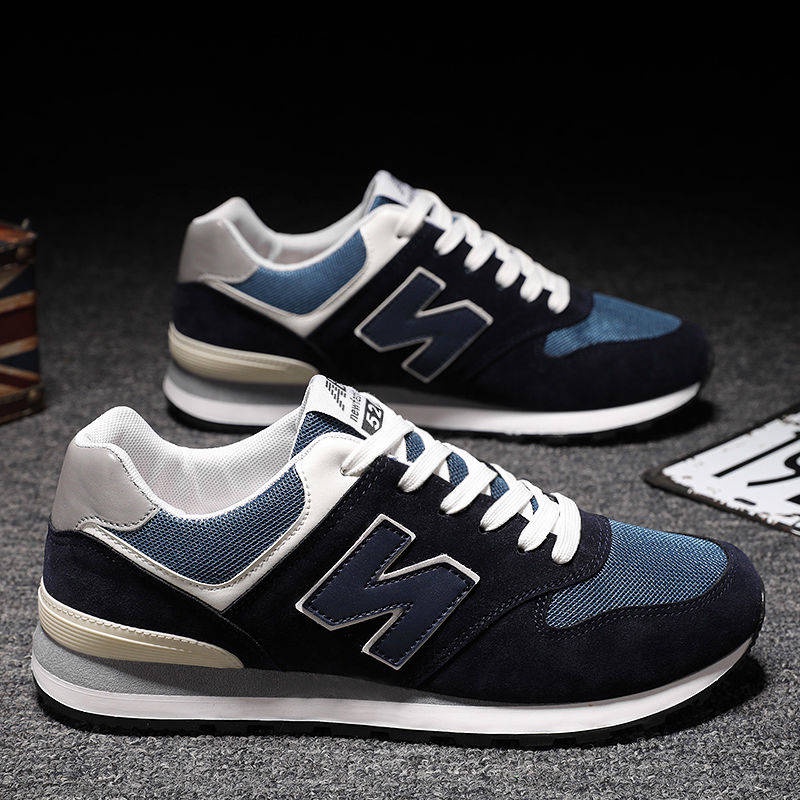 Giày thể thao N shaped 574 cổ thấp phong cách Hàn Quốc dành cho nam