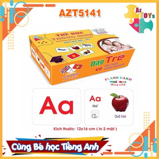 [XẢ KHO + NowShip] Thẻ Học Thông Minh Montessori Song Ngữ Glenn Doman Flashcard Theo Chủ Đề (Size To) - AZT5141