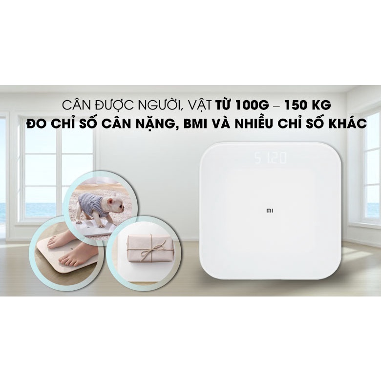 Cân sức khỏe thông minh Xiaomi Mi Smart Scale 2