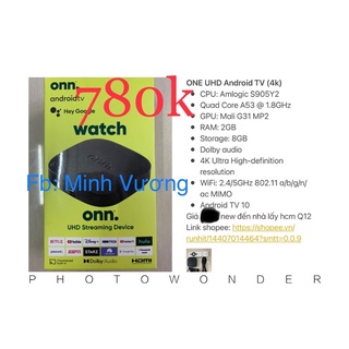 Android tv box Onn
