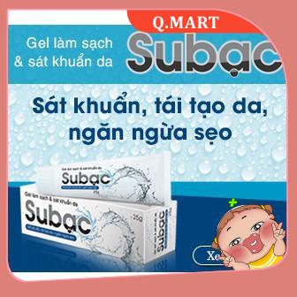 ✔️️️Gel làm sạch và sát khuẩn da Su Bạc 25g