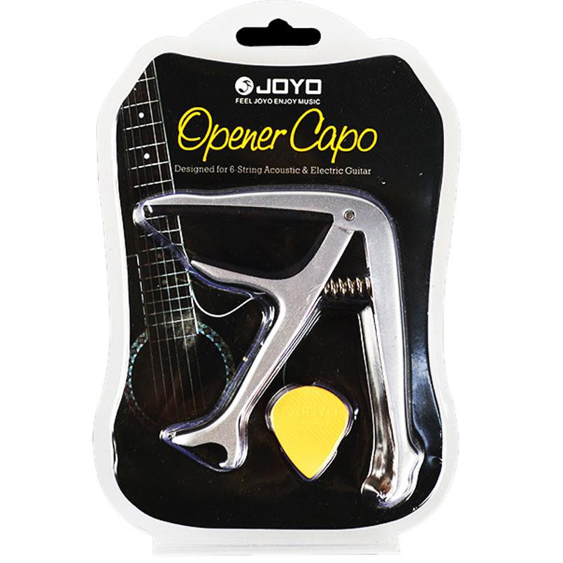 [Chính hãng] Capo guitar cao cấp JOYO JCP02 dùng cho đàn ukulele , guitar acoustic, classic và electric (Tặng kèm pick)