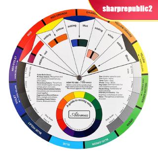 Magic Palette Coloring Matching Guide Colors Mixing Wheel Selection Board