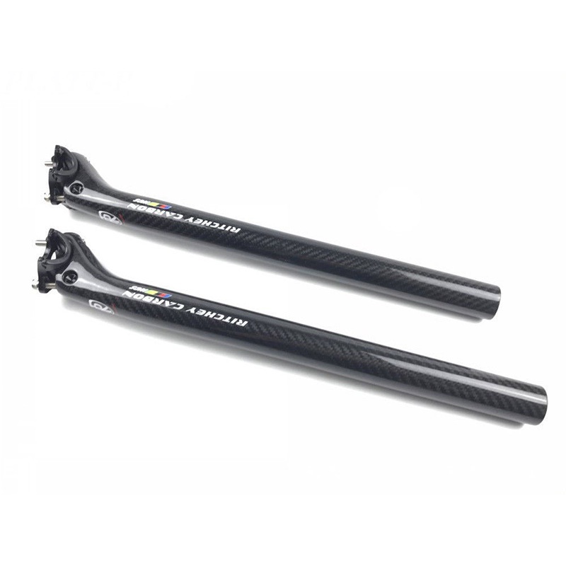 Trụ Yên Xe Đạp Leo Núi Bằng Sợi Carbon 27.2 30.8 31.6-350 / 400MM