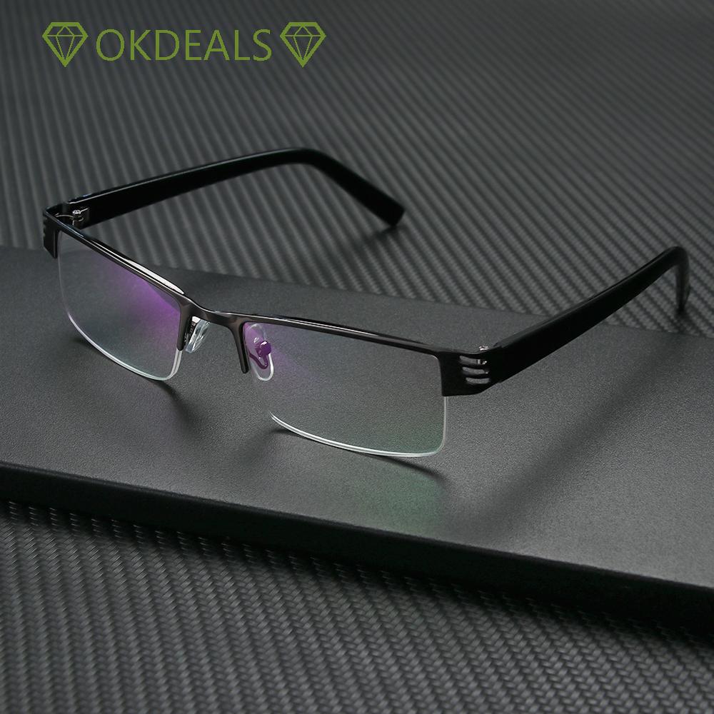 Kính Đọc Sách Gọng Nhựa Siêu Nhẹ Chống Ánh Sáng Xanh Thời Trang Cho Nam Và Nữ