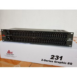 Lọc âm DBX 231 cao cấp Bộ chỉnh âm với số lượng tần số chia dày đem đến hiệu quả cân chỉnh cao sắc nét từng âm vực