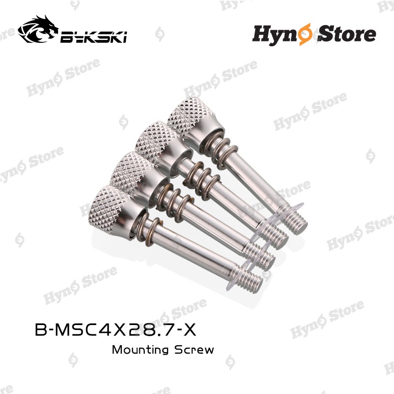 Bộ ốc vít block CPU Bykski 20xx B-MSC4X28.7-X Tản nhiệt nước custom - Hyno Store